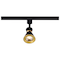 Nuvo 12-Watt LED Cinch Track Head - 3000K - Matte Black and Brushed Brass Finish TH643 - alternate 2